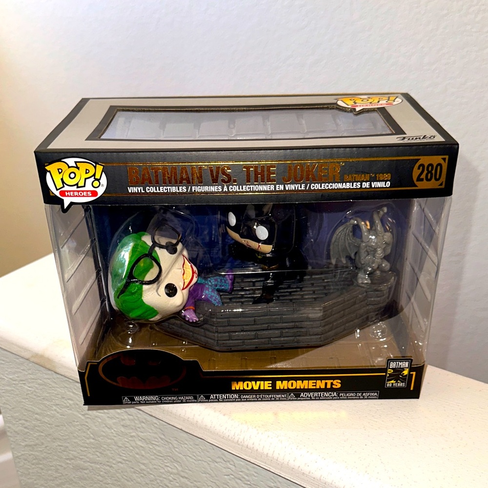 Funko Pop! Movie Moment: Batman 80th - Batman & Joker NIB